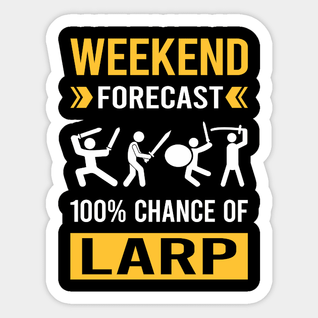 Weekend Forecast Larp Larping RPG Roleplay Roleplaying Role Playing Sticker by Good Day
